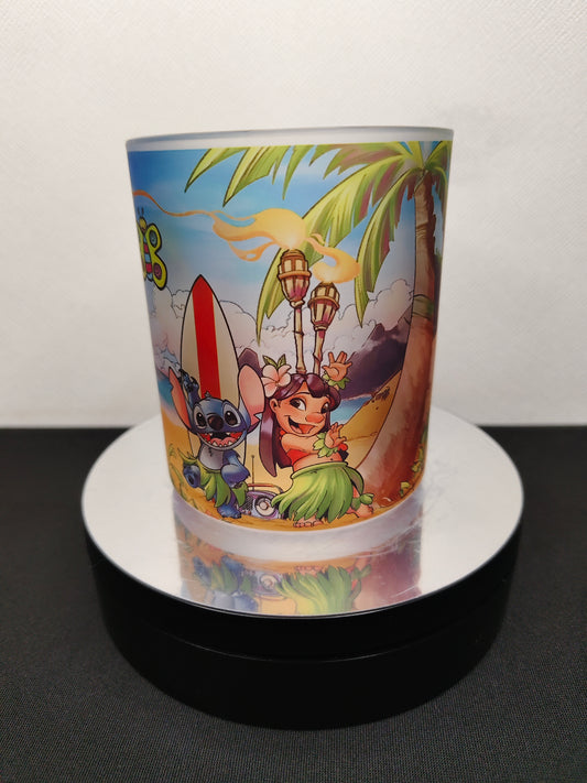 Taza Empavonada Lilo & Stitch - 11 oz
