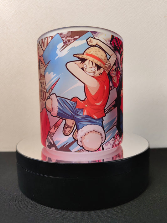 Taza enpavonada Luffy - 11 oz